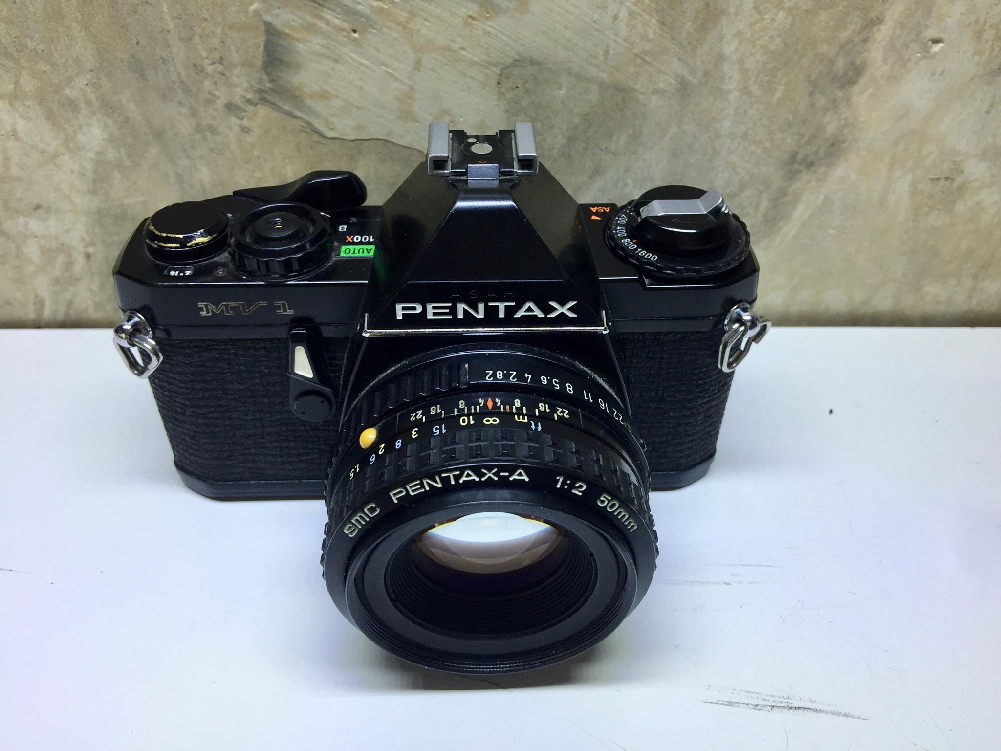 PENTAX MV1 SMC PENTAX-A 50MM.F2