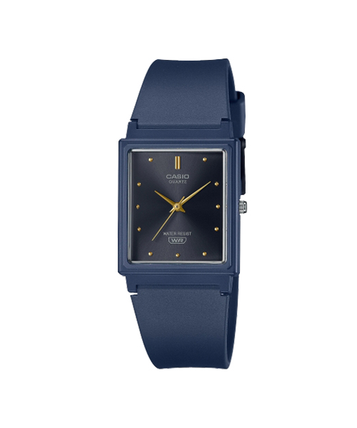 CASIO นาฬิกาคาสิโอ นาฬิกาข้อมือ นาฬิกากันน้ำ นาฬิกาของแท้ ประกันศูนย์ CMG 1 ปี รุ่น MQ-38UC-2A1 นาฬิกาสีน้ำเงิน