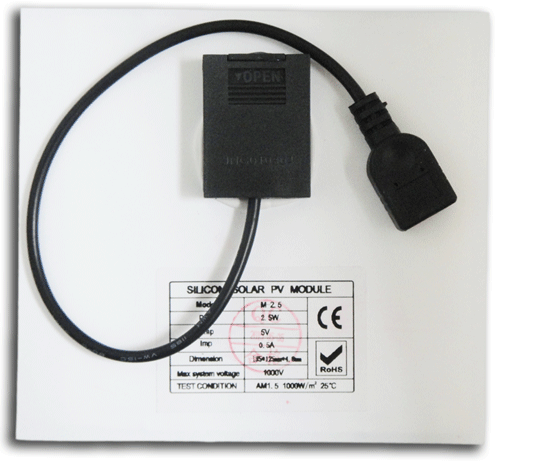 Silicon solar panels 5V500MA