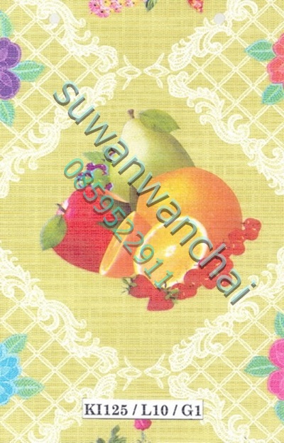 ลายผ้ายางหน้าเดียว รุ่น หนา pre order