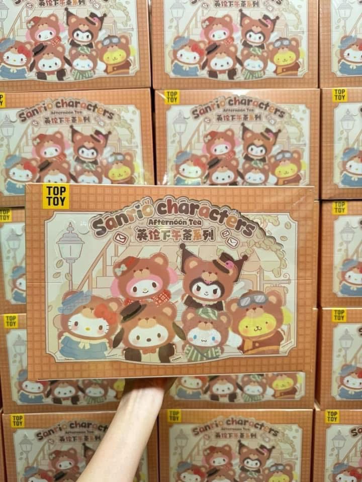 SANRIO Characters ตุ๊กตาพวงกุญแจ ลุ้นซีเคร็ท Series Afternoon Tea
