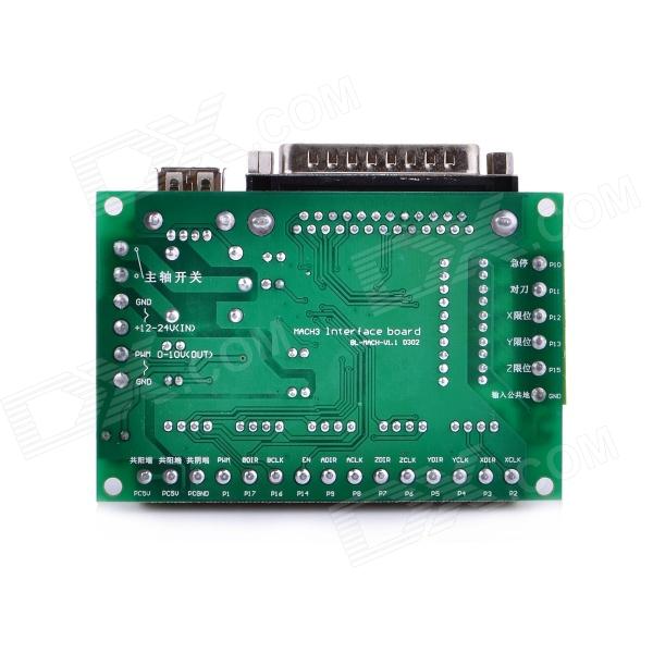 MACH3 5 axis CNC Stepper Motor Driver Interface Board