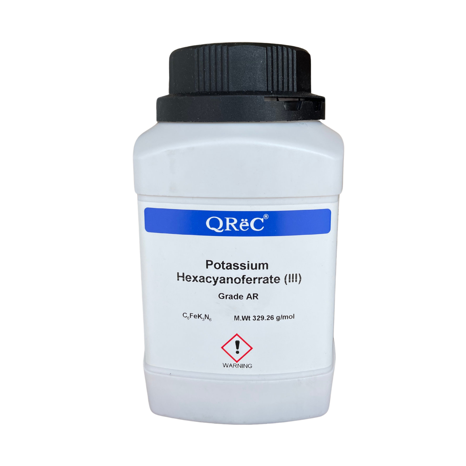 Potassium Ferricyanide (Potassium Hexcyanoferrate (III)), AR 500 g. QReC™