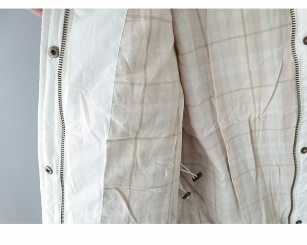 Lefties เสื้อโค้ทกันหนาว ขนเป็ด กันหนาวฮูทเฟอร์ ขนเป็ดสีขาว แบรนด์แคนาดา LEFTIES Outwear แท้ 100%ฮูท&เฟอร์ถอดได้ทุกจุดเลยคะ) งานสวย น่ารักมากคะ S/M/L ขาว