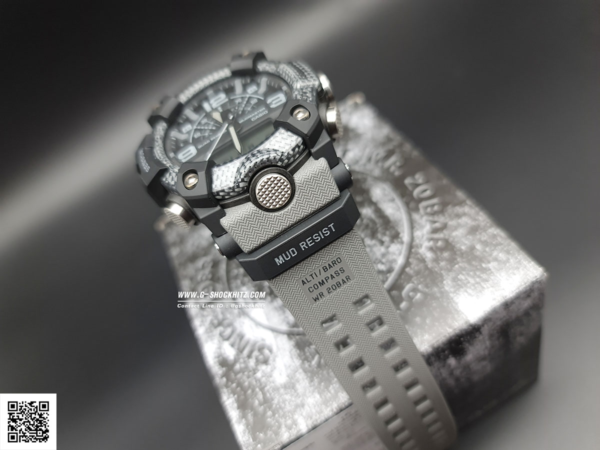CASIO G-SHOCK นาฬิกาข้อมือ นาฬิกากันน้ำ นาฬิกาของแท้ ประกันศูนย์ CMG 1 ปี รุ่น GG-B100-8A นาฬิกาสีดำ