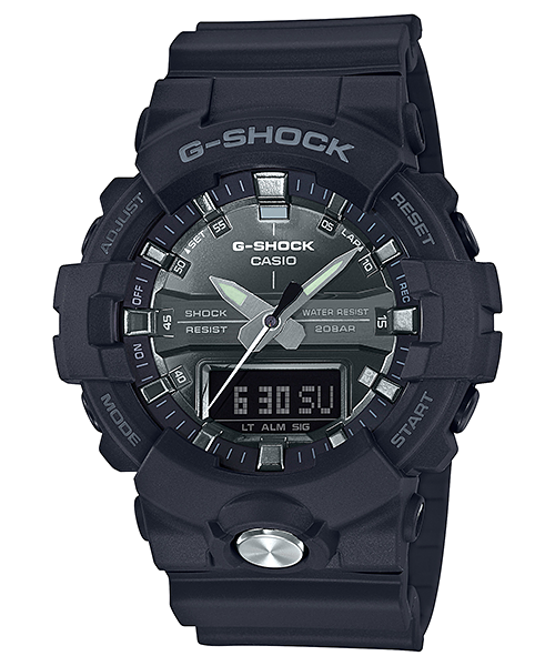 CASIO G-SHOCK นาฬิกาข้อมือ นาฬิกากันน้ำ นาฬิกาของแท้ ประกันศูนย์ CMG 1 ปี รุ่น GA-810MMA-1A นาฬิกาสีดำ