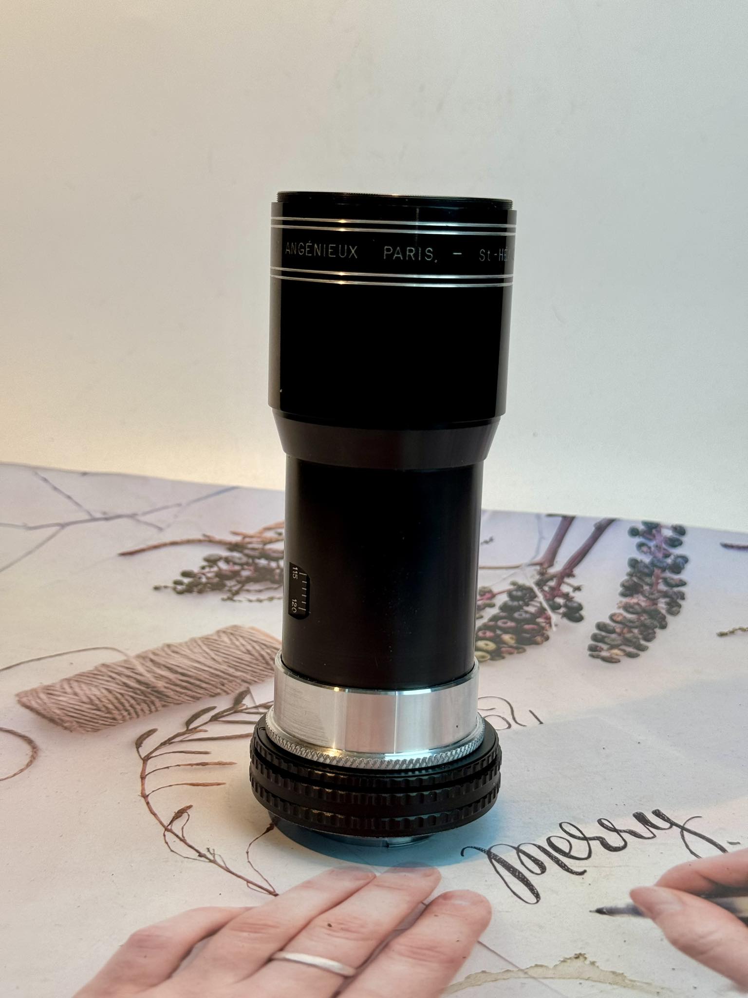 P.ANGENIEUX PARIS ST HEAND AX TYPE 65 F115-120 MODIFIED LM MOUNT