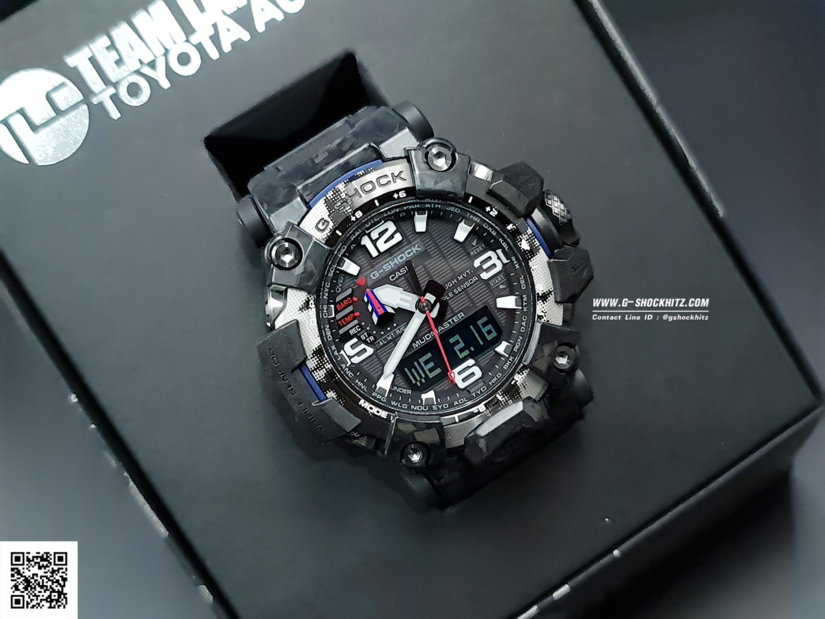CASIO G-SHOCK นาฬิกาข้อมือ นาฬิกากันน้ำ นาฬิกาของแท้ ประกันศูนย์ CMG 1 ปี รุ่น GWG-2000TLC-1A นาฬิกาสีดำ