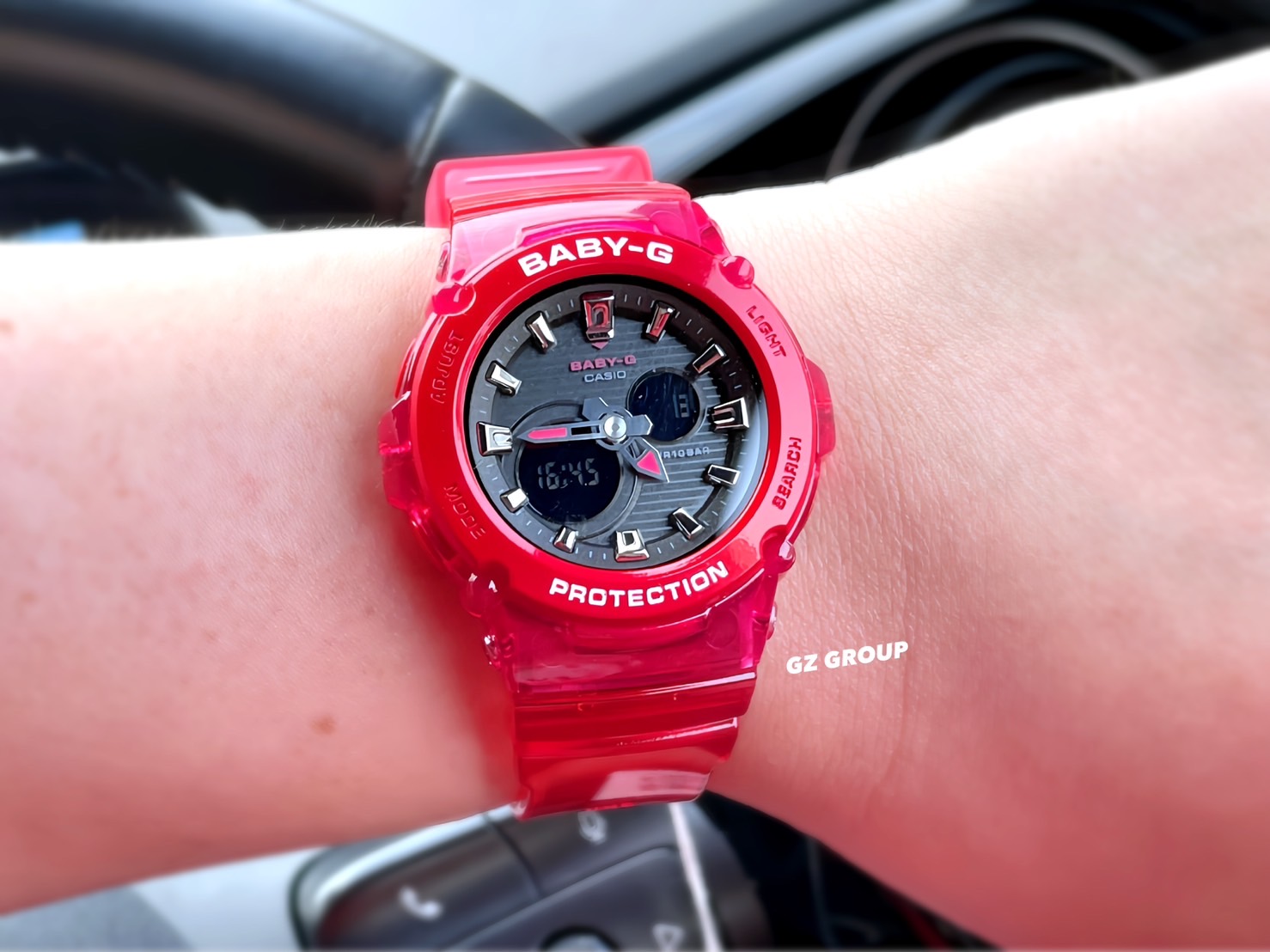 CASIO BABY-G นาฬิกาข้อมือ นาฬิกากันน้ำ นาฬิกาของแท้ ประกันศูนย์ CMG 1 ปี รุ่น BGA-270S-4A นาฬิกาสีชมพู