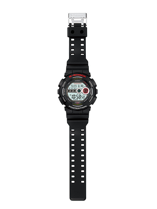 CASIO G-SHOCK นาฬิกาข้อมือ นาฬิกากันน้ำ นาฬิกาของแท้ ประกันศูนย์ CMG 1 ปี รุ่น GD-100-1A นาฬิกาสีดำ