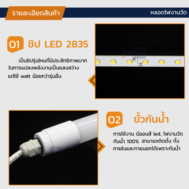 หลอดไฟงานวัด LED (ไฟนิ่งไม่กระพริบ) สีชมพู / หลอดไฟ T8 หลอดสี