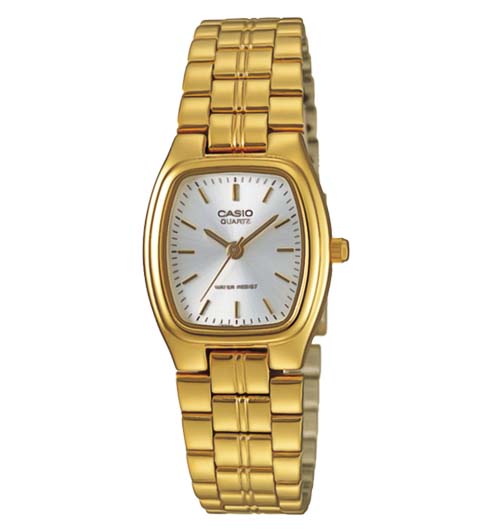CASIO นาฬิกาคาสิโอ นาฬิกาข้อมือ นาฬิกากันน้ำ นาฬิกาของแท้ ประกันศูนย์ CMG 1 ปี รุ่น LTP-1169N-7A นาฬิกาสีทอง