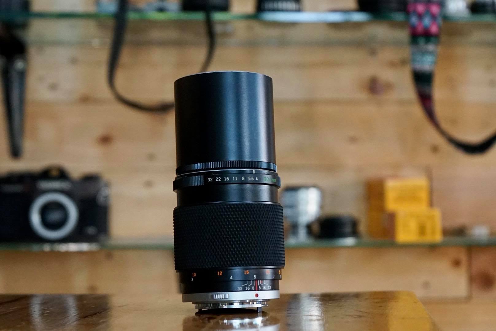 OLYMPUS OM-SYSTEM E-ZUIKO AUTO-T 200MM.F4 - ฟิล์มคาเมร่า เชียงใหม่