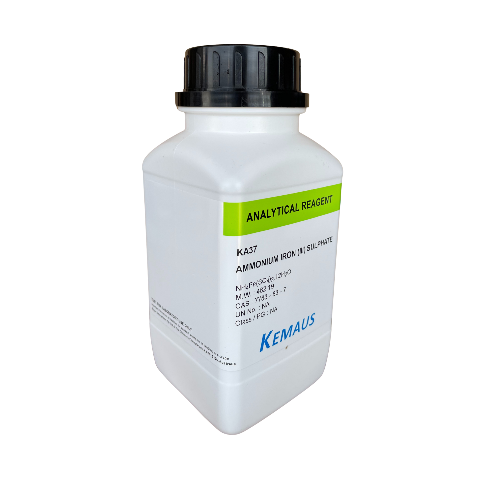 Ammonium Ferric Sulphate (Ammonium Iron(III) Sulphate), AR/ACS 500 g. KemAus™