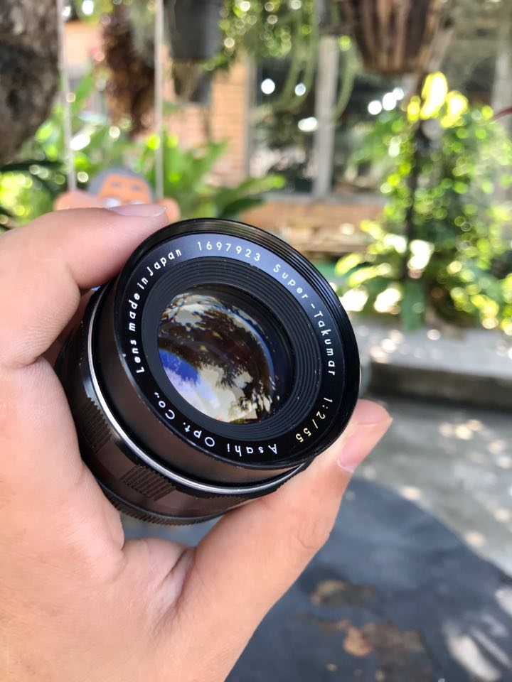 SUPER TAKUMAR 55MM.F2 M42 MOUNT