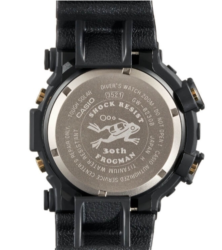 CASIO G-SHOCK นาฬิกาข้อมือ นาฬิกากันน้ำ นาฬิกาของแท้ ประกันศูนย์ CMG 1 ปี รุ่น GW-8230B-9A นาฬิกาสีดำ