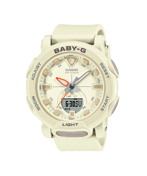 CASIO BABY-G นาฬิกาข้อมือ นาฬิกากันน้ำ นาฬิกาของแท้ ประกันศูนย์ CMG 1 ปี รุ่น BGA-310-7A นาฬิกาสีขาว
