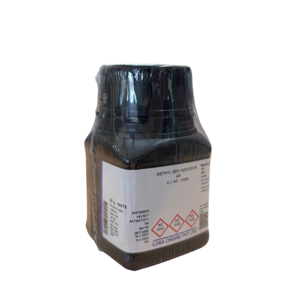 Methyl Red Indicator C.I. No.13020, AR 25g Loba Chemie™