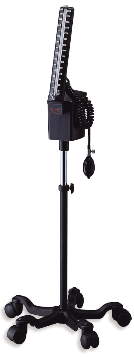 เครื่องวัดความดันโลหิตล้อเลื่อน ยี่ห้อ Spirit รุ่น CK402