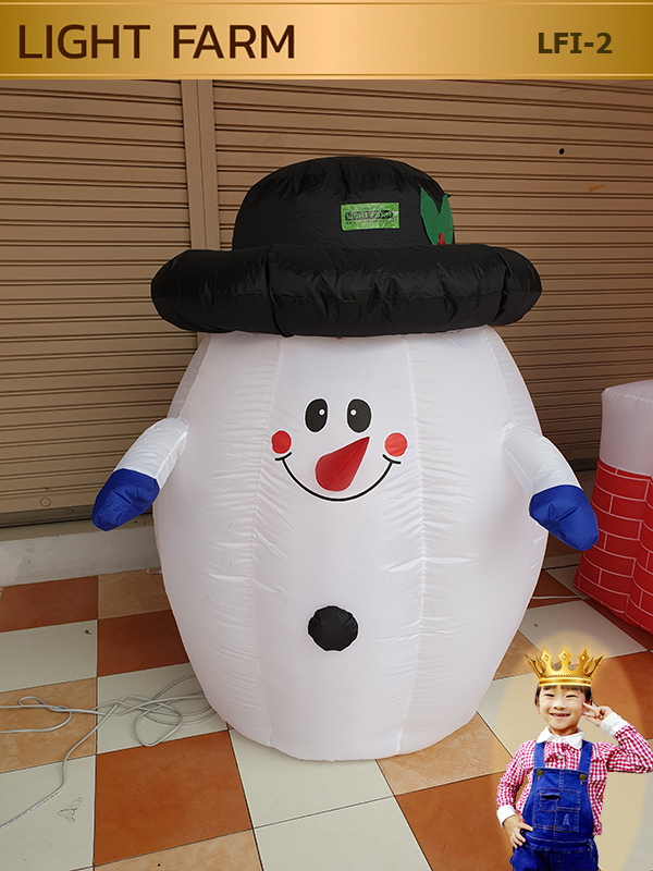 ตุ๊กตาเป่าลมไฟฟ้า อุปกรณ์ตกแต่งวันคริสต์มาส วันปีใหม่