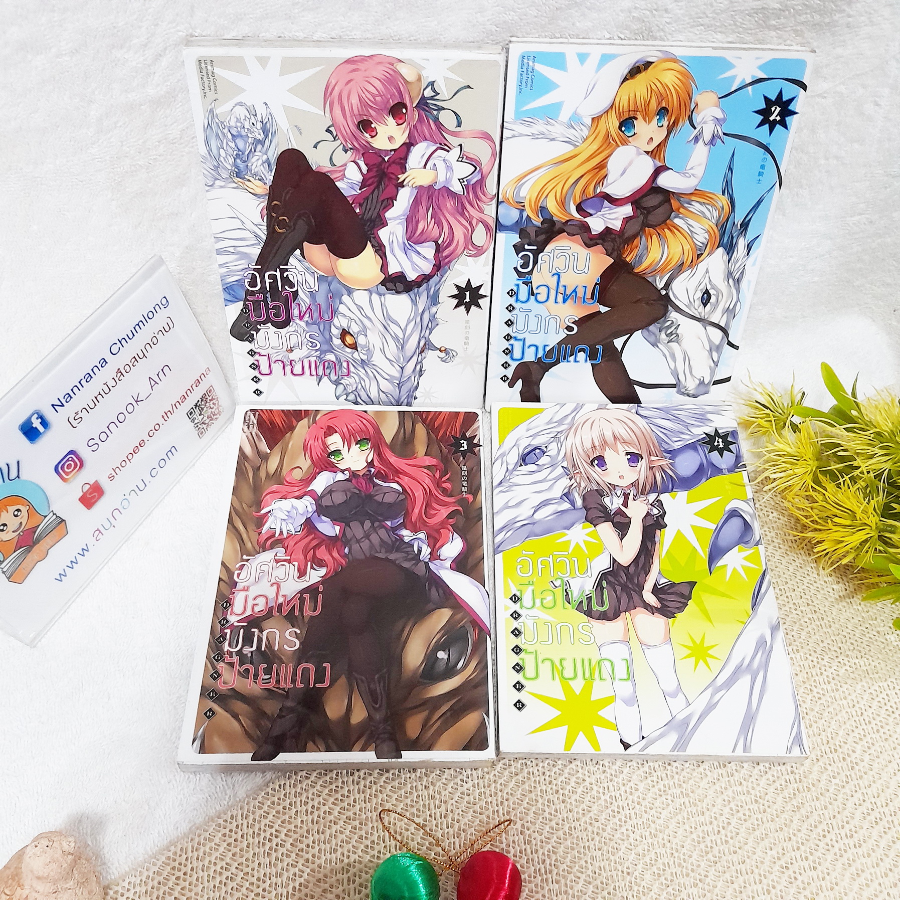 อัศวินมือใหม่ มังกรป้ายแดง : Dragner 1-4 ไม่จบ