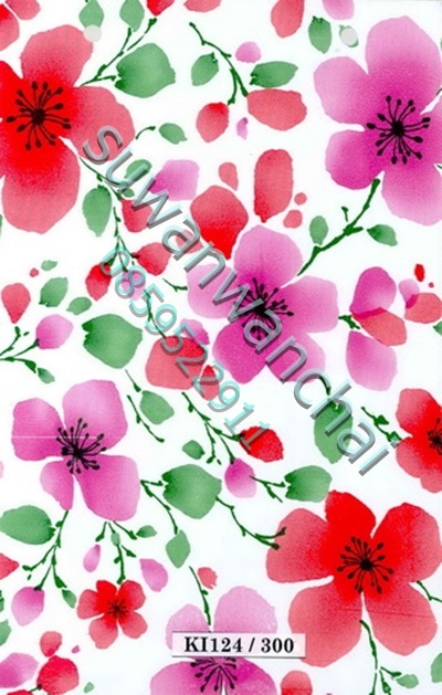 ลายผ้ายางหน้าเดียว รุ่น หนา pre order