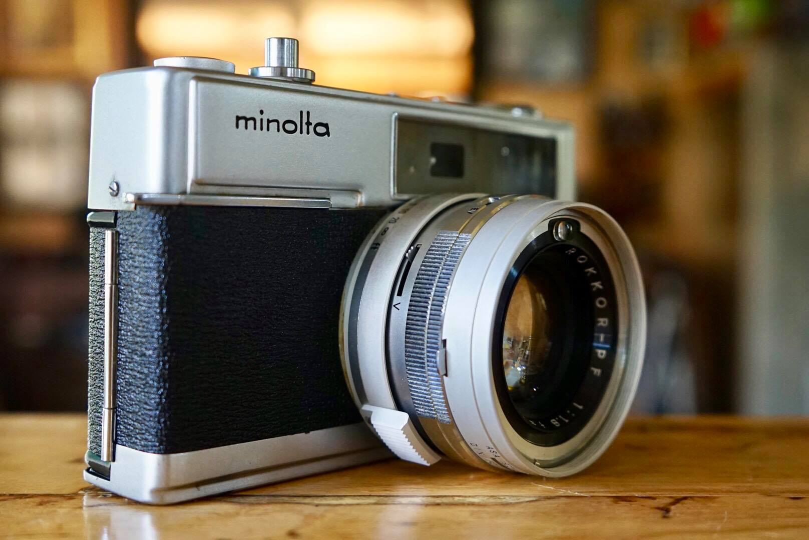 MINOLTA HI-MATIC 7 MINOLTA ROKKOR-PF45MM.F1.8