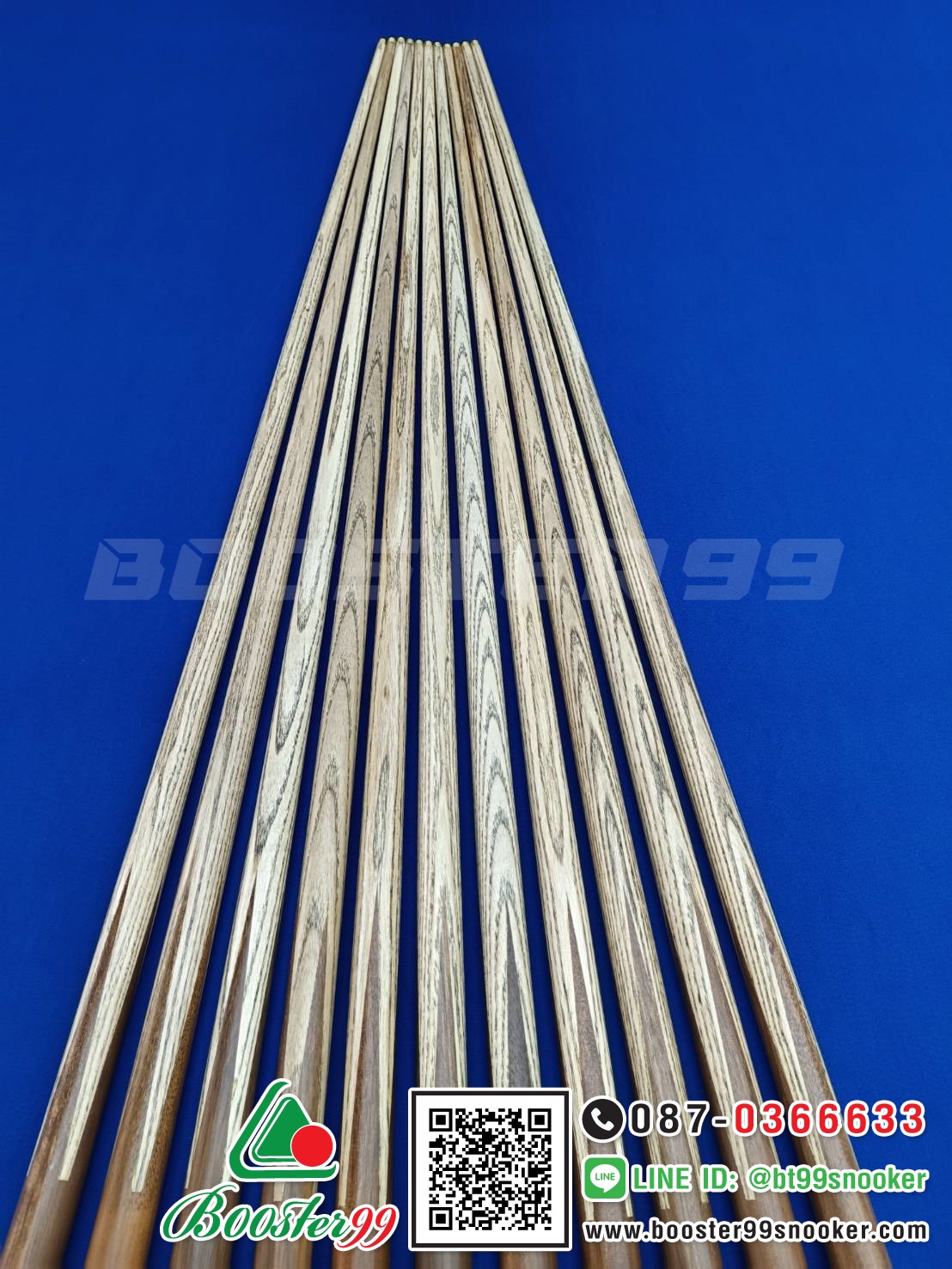 ไม้คิว ราว คุณภาพดี เกรดA ด้ามไม้คิว ไม้แท้ เนื้อแข็ง รุ่น AA (ราคาต่อ 1ด้าม)