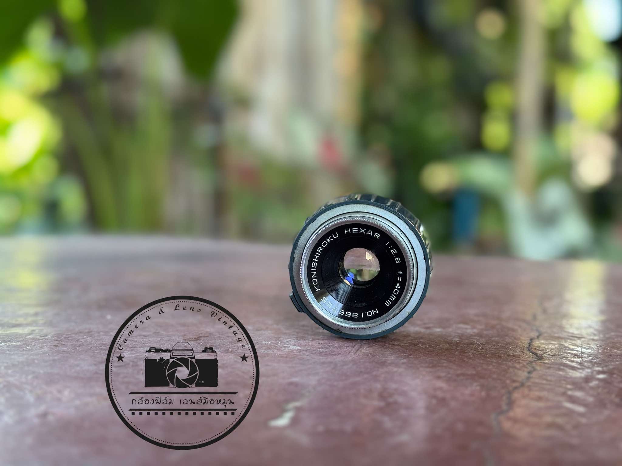 KONISHIROKU HEXAR 40MM.F2.8 MODIFIED M39 MOUNT