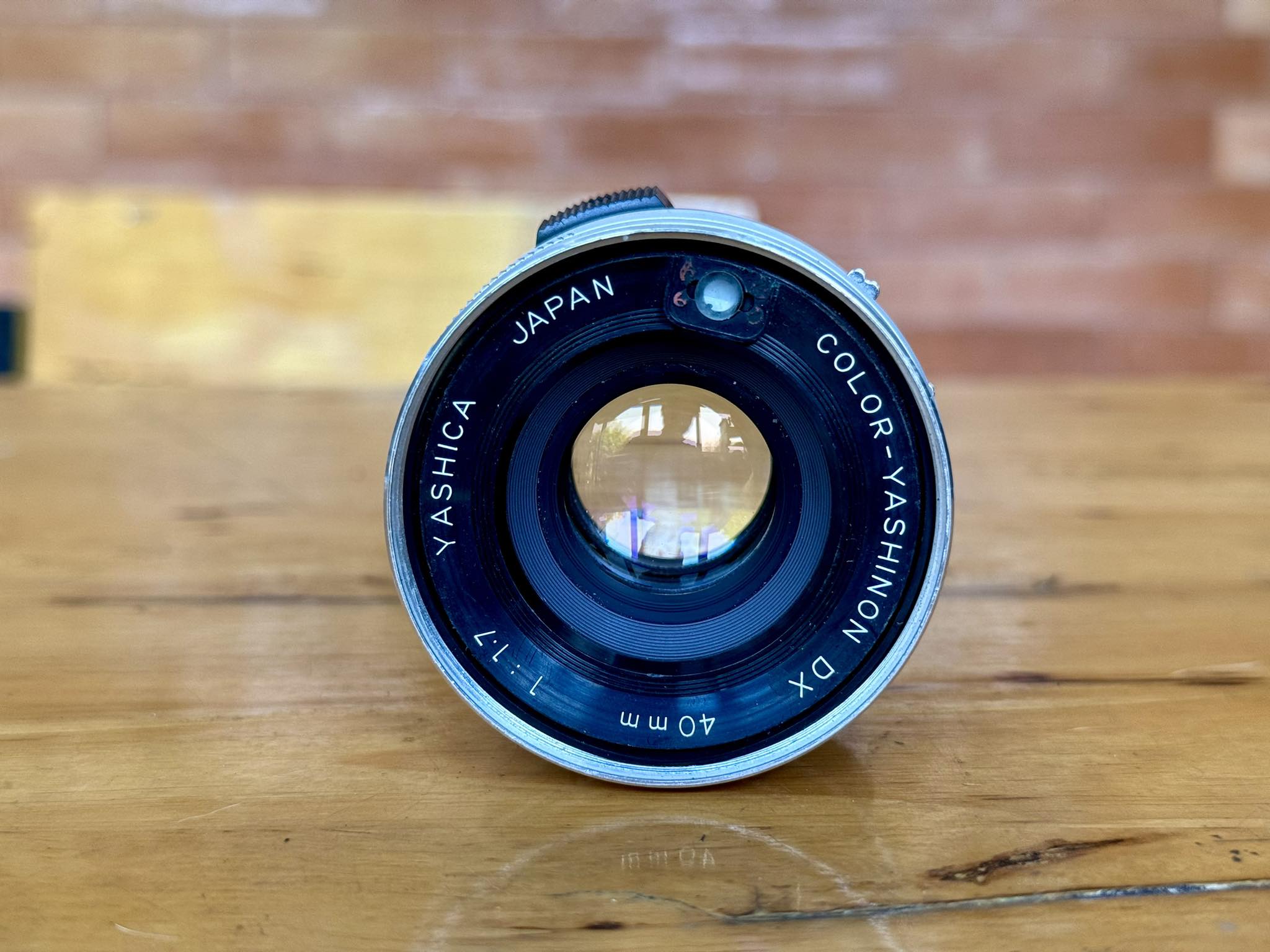 YASHICA COLOR YASHINON DX 40MM.F1.7 MODIFIED M39 MOUNT (RF COUNPLING)