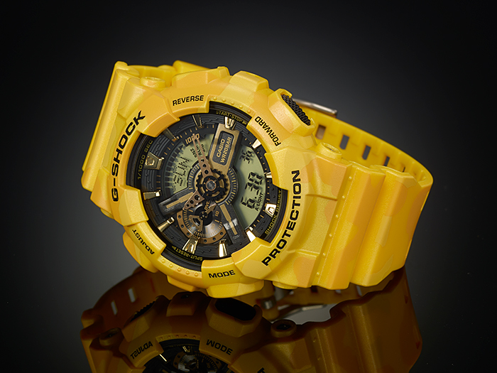 CASIO G-SHOCK นาฬิกา CASIO G-SHOCK รุ่น GA-110CM-9 ของแท้ประกันศูนย์ CMG 1ปี GA-110CM-9 นาฬิกาสีเหลือง