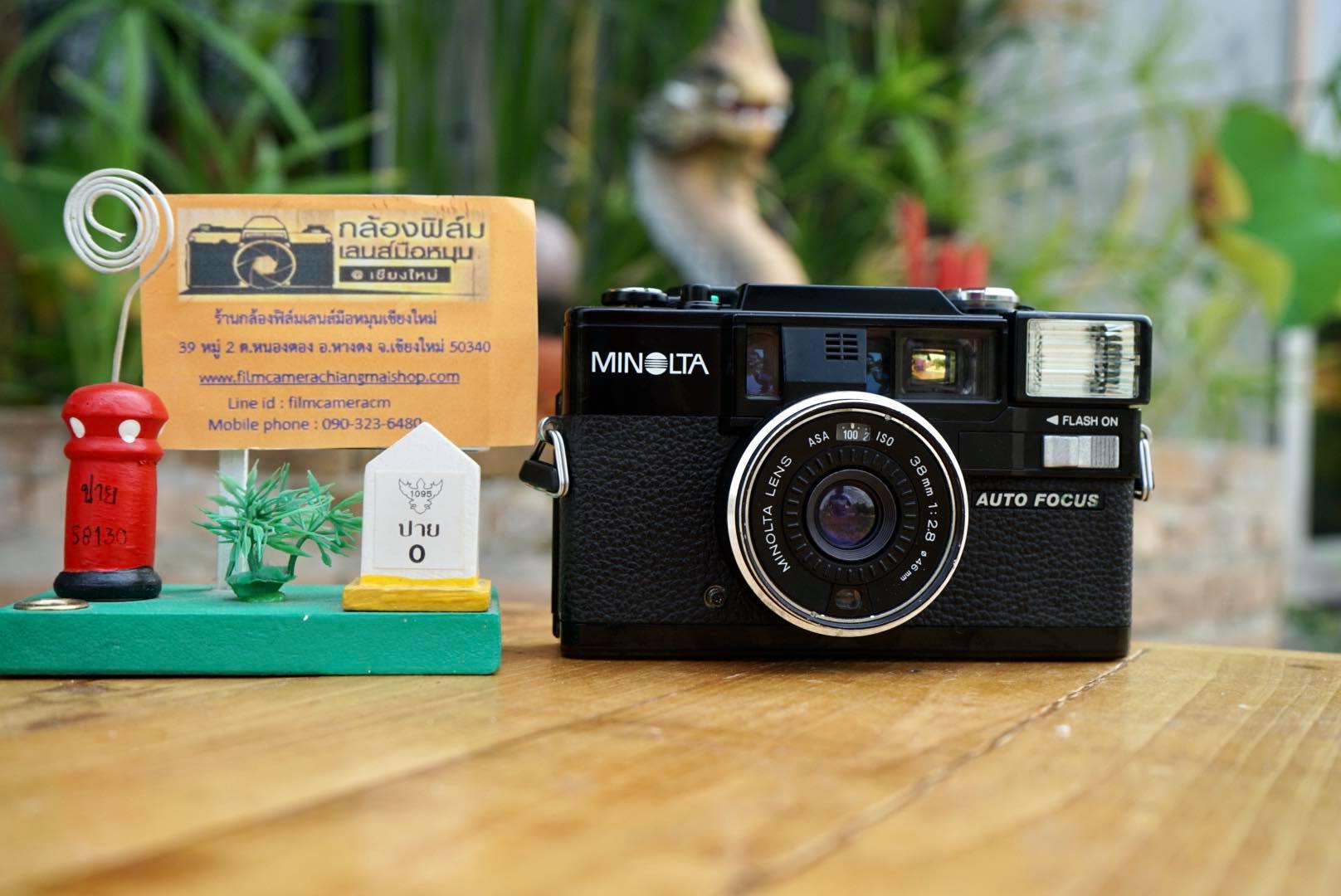 MINOLTA HI-MATIC AF-D MINOLTA LENS 38MM.F2.8