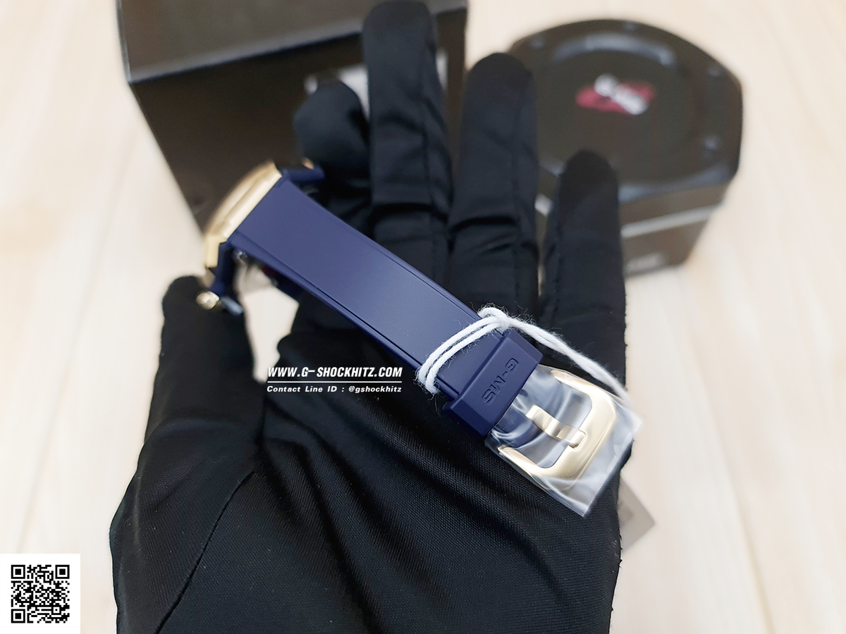 CASIO G-MS นาฬิกาข้อมือ นาฬิกากันน้ำ นาฬิกาของแท้ ประกันศูนย์ CMG 1 ปี รุ่น MSG-S500G-2A นาฬิกาสีน้ำเงิน