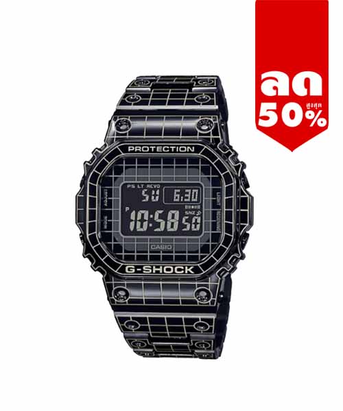 CASIO MID YEAR SALE G-SHOCK พร้อมส่ง นาฬิกาข้อมือ นาฬิกากันน้ำ นาฬิกาของแท้ ประกันศูนย์ CMG 1 ปี รุ่น GMW-B5000CS-1 นาฬิกาสีดำ