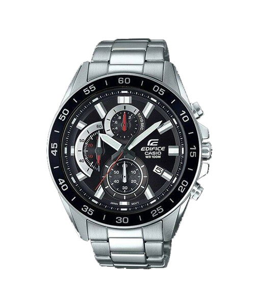 CASIO EDIFICE นาฬิกาข้อมือ นาฬิกากันน้ำ นาฬิกาของแท้ ประกันศูนย์ CMG 1 ปี รุ่น EFV-550D-1A นาฬิ้กาสีน้ำเงิน