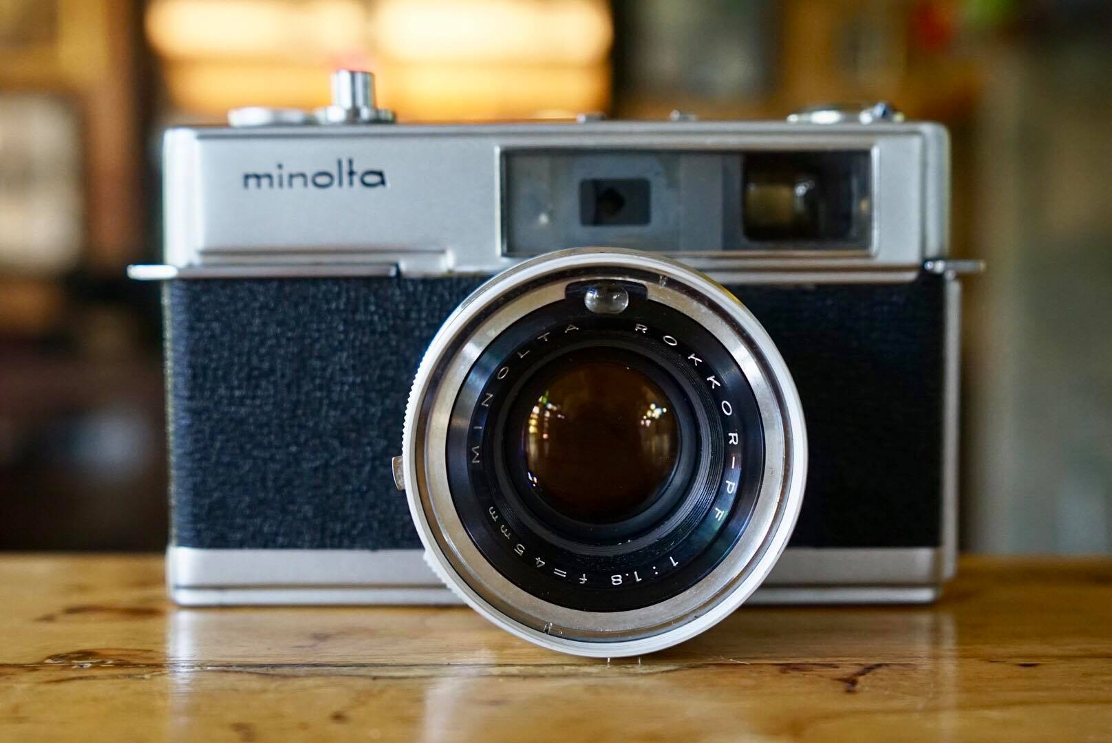 MINOLTA HI-MATIC 7 MINOLTA ROKKOR-PF45MM.F1.8