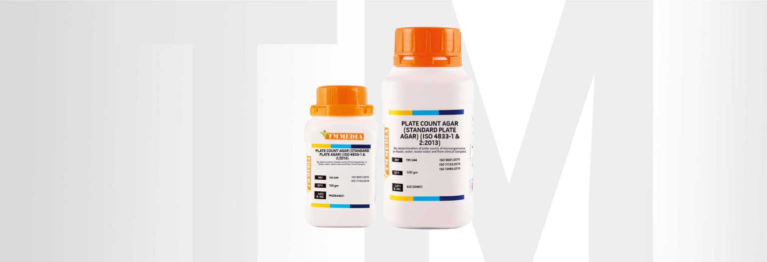 PLATE COUNT AGAR (STANDARD PLATE AGAR), 500 g. TM MEDIA®