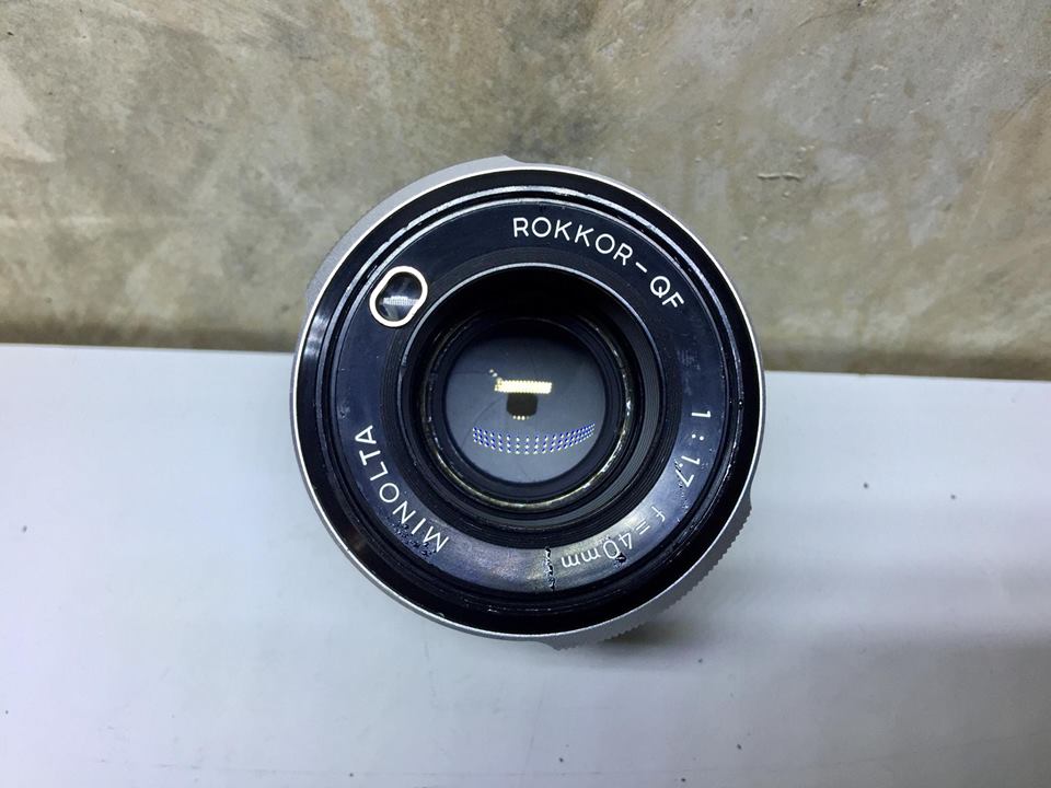 MINOLTA ROKKOR-QF 40MM.F1.7 MODIFLY M4/3 MOUNT