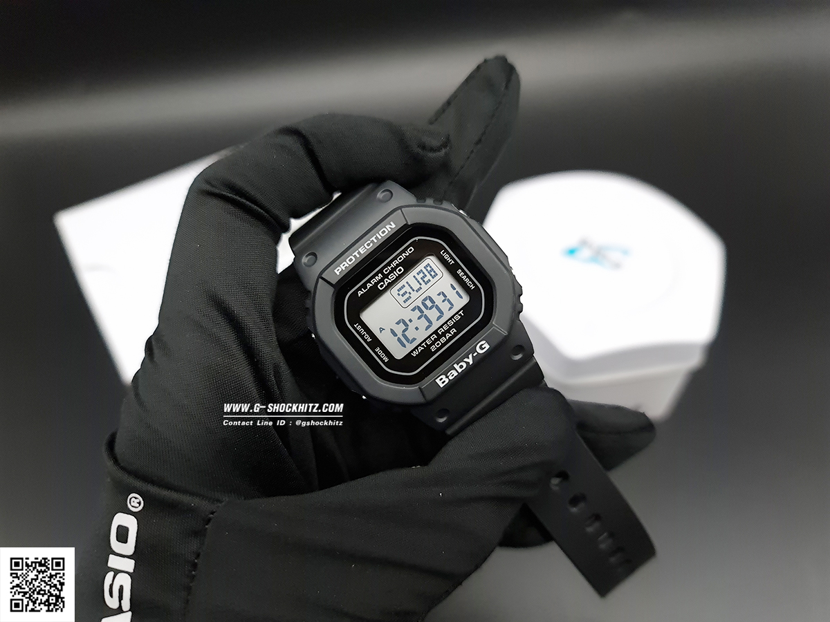 CASIO BABY-G นาฬิกาข้อมือ นาฬิกากันน้ำ นาฬิกาของแท้ ประกันศูนย์ CMG 1 ปี รุ่น BGD-560-1 นาฬิกาสีดำ