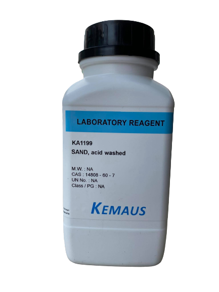 Sand Acid Washed, Lab 1 Kg. "KemAus"