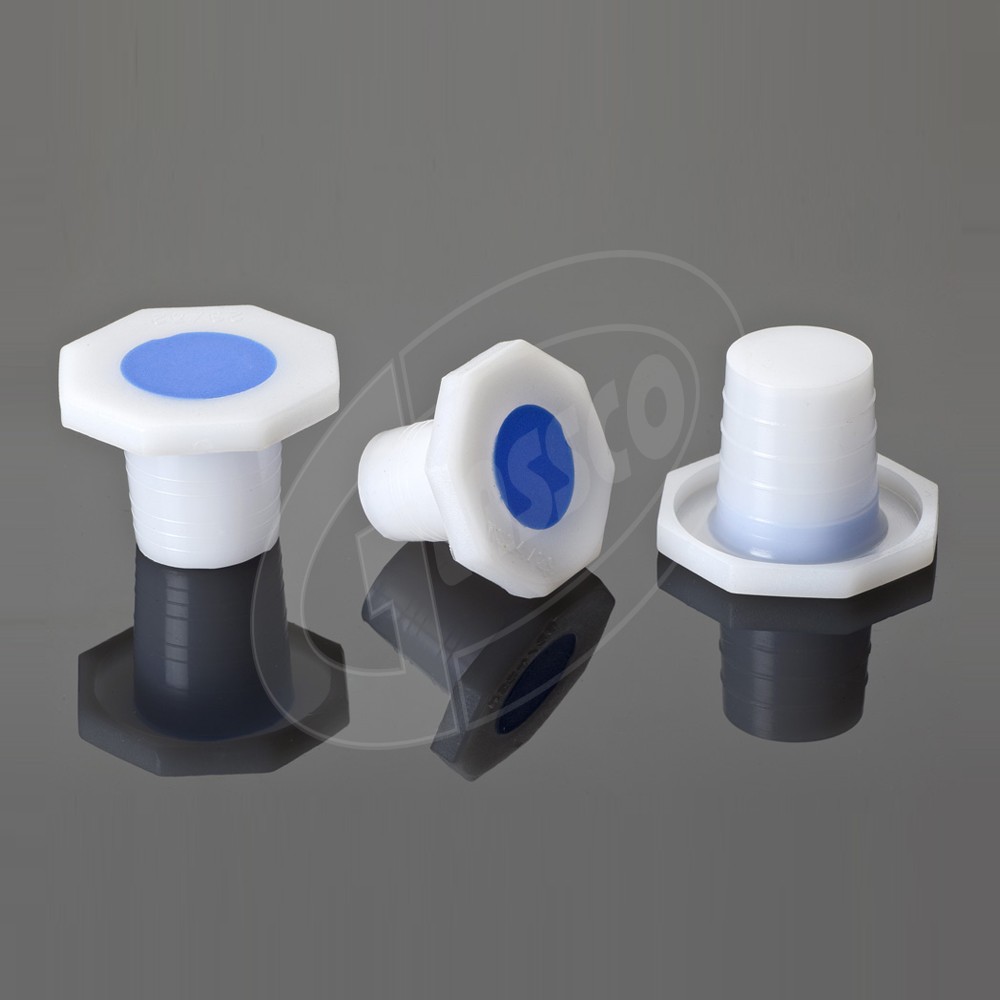 Plastic Stopper Whit&Blue
