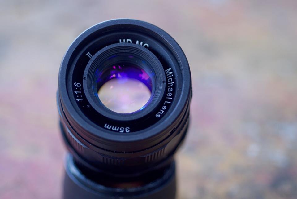 HD. MC MichaelLens 35 mm. F1.6 II C mount