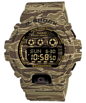 CASIO G-SHOCK นาฬิกาข้อมือ นาฬิกากันน้ำ นาฬิกาของแท้ ประกันศูนย์ CMG 1 ปี รุ่น GD-X6900CM-5 นาฬิกาสีน้ำตาล