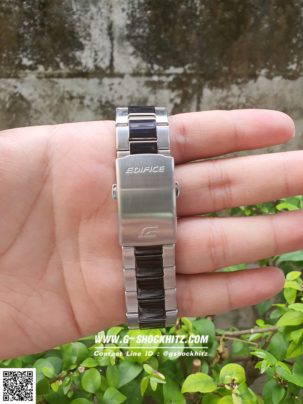 CASIO EDIFICE นาฬิกาข้อมือ นาฬิกากันน้ำ นาฬิกาของแท้ ประกันศูนย์ CMG 1 ปี รุ่น EFV-540SBK-1A นาฬิกาสีดำ