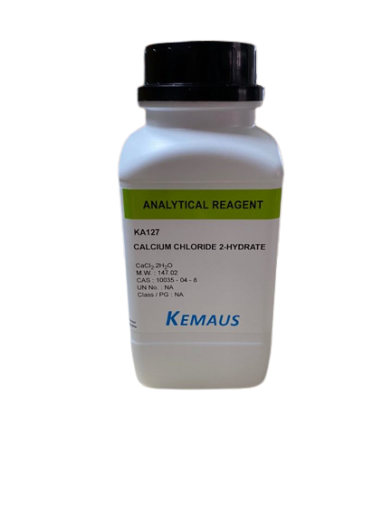 Calcium Chloride 2-hydrate(dihydrate), AR 500 g. "KemAus"