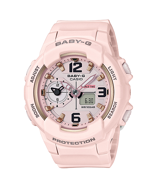 CASIO BABY-G นาฬิกาข้อมือ นาฬิกากันน้ำ นาฬิกาของแท้ ประกันศูนย์ CMG 1 ปี รุ่น BGA-230SC-4B นาฬิกาสีส้ม