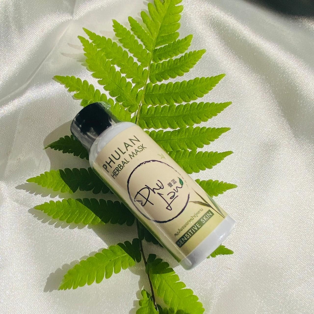 ภู่หลานมาส์ก พอกหน้า แต้มผิวเฉพาะจุด เพื่อลดสิวอักเสบ ให้ผิวหน้าขาวใส