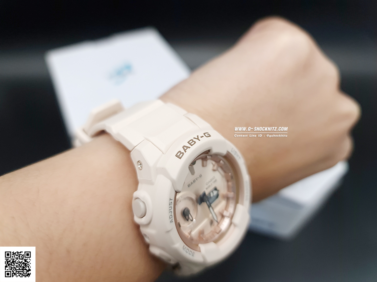 CASIO BABY-G นาฬิกาข้อมือ นาฬิกากันน้ำ นาฬิกาของแท้ ประกันศูนย์ CMG 1 ปี รุ่น BGA-230SA-4A นาฬิกาสีครีม