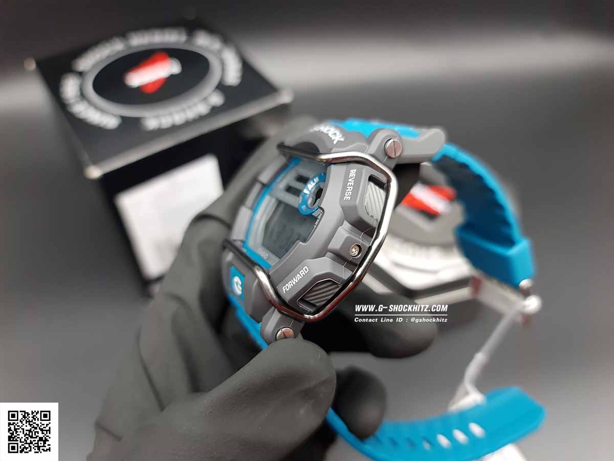 CASIO G-SHOCK นาฬิกาข้อมือ นาฬิกากันน้ำ นาฬิกาของแท้ ประกันศูนย์ CMG 1 ปี รุ่น GD-400-2D นาฬิกาสีน้าเงิน