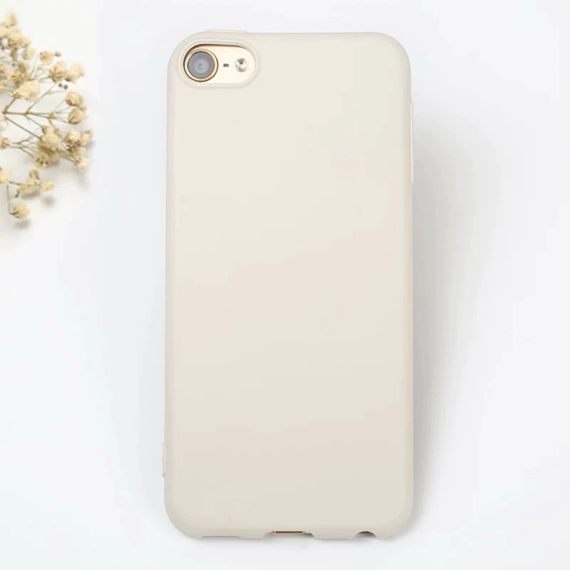 เคสสีใหม่ ครีม iPod Touch 5/6/7 (แถมฟรีฟิลม์กระจก)